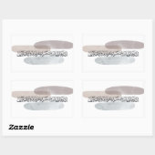 Arabic Calligraphy Wall Art – Those Who Say 長方形シール (シート)