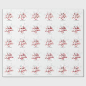 Arabic Eid Mubarak Mosque   ラッピングペーパー (フラット)