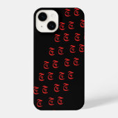 Arabic Letter Top G  Arabic iPhone Case iPhoneケース (裏面)