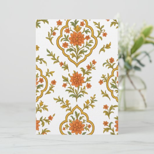 arabic style 招待状 (スタンド正面)