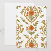 arabic style 招待状 (正面/裏面)