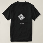 Arabic Style Custom Name Mens T-Shirt – Typography Tシャツ (デザイン裏面)