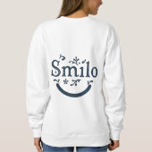 Arabic Wisdom-Live with honor or die diginty スウェットシャツ (裏面)