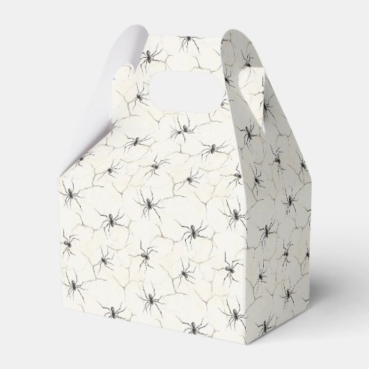 Arachnid Whispers – Halloween Minimalism フェイバーボックス (正面サイド)