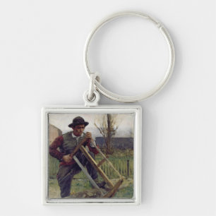 AragoneseのWoodcutter 1876年 キーホルダー