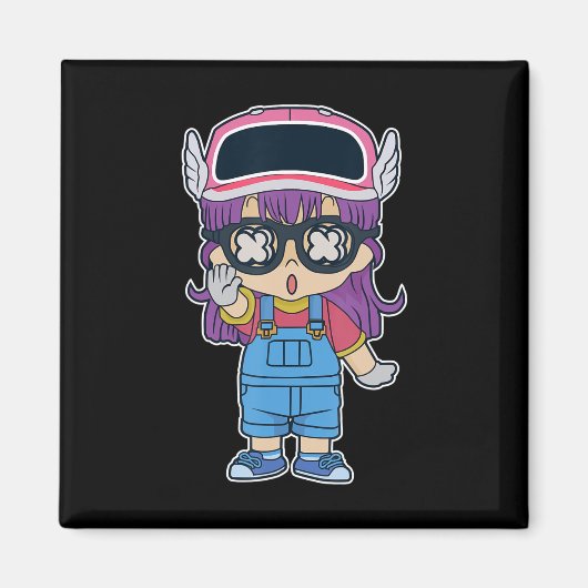 Arale Norimaki Dr.スランプマンガアニメ愛好家 マグネット (正面)