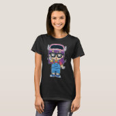 Arale Norimaki Dr.スランプマンガアニメ愛好家 Tシャツ (正面フル)