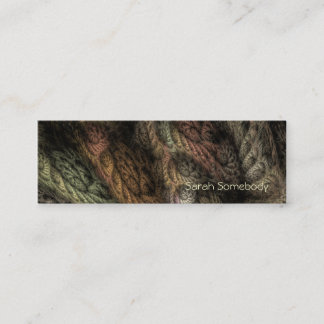 Aranのフラクタルのプロフィールカード スキニー名刺