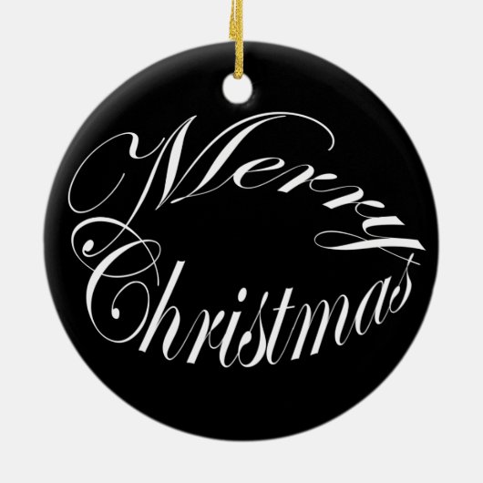 Araneusの球体の織工のくものクリスマスのオーナメント セラミックオーナメント (裏面)