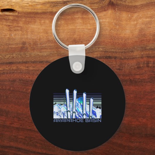 Arapacute Ss Cute Ss Basin Ski Accessories Retro A キーホルダー (正面)