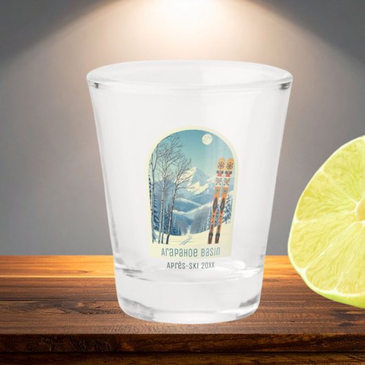 Arapahoe Basin Colorado Shot glass ショットグラス