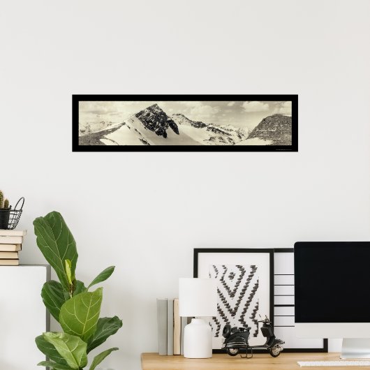 Araphoe Peaks CO写真1921 ポスター (ホームオフィス)