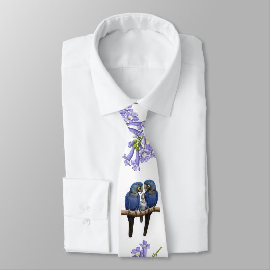 Arara azul e jacarandá ネクタイ (タイ)