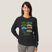 Aras Trash Truck For Kids Collector Ecologist Garb Tシャツ (正面フル)