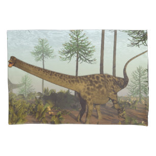 araucariaの木- 3D間のディプロドクスの恐竜に関して 枕カバー