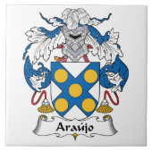 Araujoの家紋 タイル (正面)