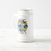 Araujoの家紋 ビールジョッキ (正面左)