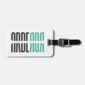 Arberorロゴ両面ラゲッジタグ ラゲッジタグ (正面横)