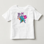 Arberor カートゥーン 子供用 極上天竺編み Tシャツ (正面)