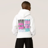 Arberor Hoodie – Pastel Gradient Logo & Play (裏面フル)