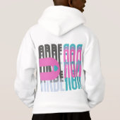 Arberor Hoodie – Pastel Gradient Logo & Play (裏面)