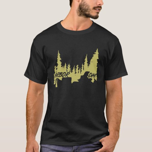 Arbor Day wood Forrest Tシャツ (正面)