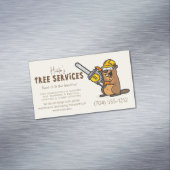 Arboresousフォレストツリー気に造園 マグネット名刺 (インサイチュ)