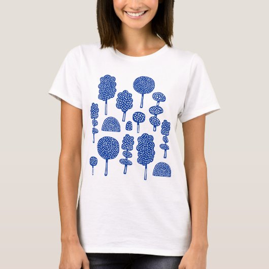 Arboretum 230715 – ネイビーブルー tシャツ (正面)