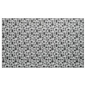 Arboretum 230715 – 黒（白） ファブリック (ヤード)