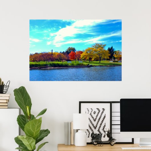 Arboretum Autumn ポスター (ホームオフィス)