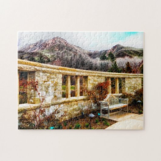 Arboretum Salt Lake City. ジグソーパズル (横)