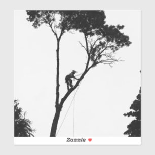 Arborist at Work シール
