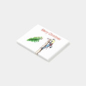 Arborist chainsaw tree surgeon Gift Christmas ポストイット (アングル)