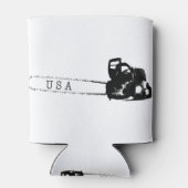 Arborist chainsaw tree surgeon Gift Present 缶クーラー (裏面)