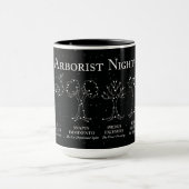 Arborist Night Sky Black 15 oz. Mug マグカップ (中央)