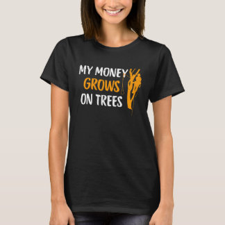 Arborist Tree Climber Logger Lumberjack For Men Tシャツ