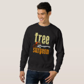 Arborist  Tree Surgeon スウェットシャツ (正面フル)