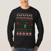 Arborist Ugly Christmas Sweater Tシャツ (正面)
