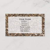 Arborist Wood Chips Background 名刺 (正面)