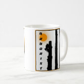 Arborsous Mag:ライジングサンシルエットクライマー コーヒーマグカップ (正面右)