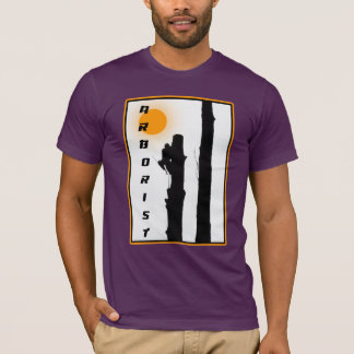 Arborsous Tシャツ： Rising sun silhouette climber Tシャツ