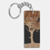 Arbre à bois キーホルダー (正面左)