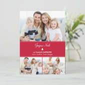 Arbre cartes de photo de vacances modernes シーズンカード (スタンド正面)