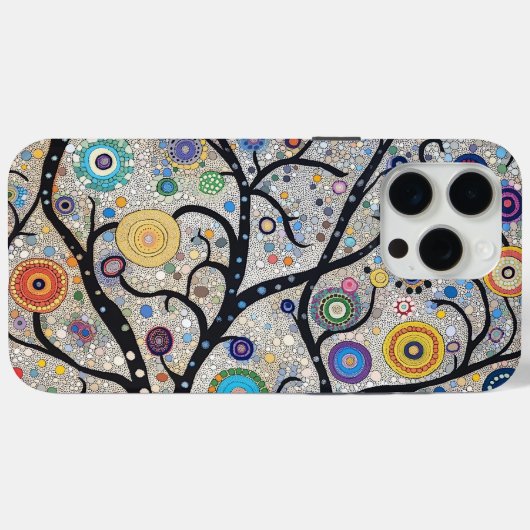 🌳 Arbre de la Vie en Abstrait 🎨 Case-Mate iPhoneケース (裏面 (横))