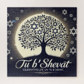 Arbre de Vie de Tu B'Shevat - Un Symbole Éternel ジグソーパズル (横)