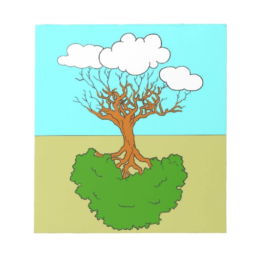 arbre renversé ノートパッド (正面)