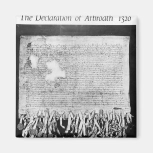 Arbroathの宣言、1320年4月6日 マグネット