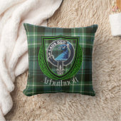 Arbuthnott Scottish Clan Tartan and Crest クッション (ブランケット)