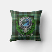 Arbuthnott Scottish Clan Tartan and Crest クッション (裏面)