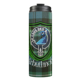 Arbuthnott Scottish Clan Tartan and Crest タンブラー
